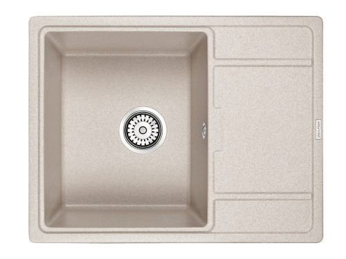 Кухонная мойка Paulmark FLUGEN 50-650 PM216550-BE 65х50 цвет бежевый